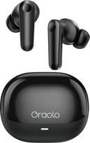 "oraolo" belaidės "Bluetooth" ausinės, ausinės į ausis BT5.4 su 4 ENC triukšmo slopinimo mikrofonu, mini "Bluetooth" ausinės, ausinės į ausis su 13 mm garso pavara, 32 valandų baterija, su C tipo jungtimi
