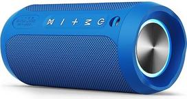 EDUPLINK "Bluetooth" garsiakalbis, nešiojamasis belaidis garsiakalbis, vandeniui atsparus IPX7 garsiakalbis (mėlynas)