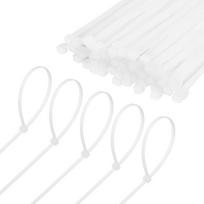 M METERXITY 1000-Pack Nylon Kabelbinder 12 Zoll 40 lbs Nylon Kabelbinder Selbstverriegelnde Kabelbinder für Innen-/Außen-/Zuhause/Büro/Garten/Werkstatt/Bündelungssicherung [Weiß]