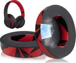 SoloWIT® Cooling Gel Replacement Ear Pads Replacement Ear Pads for Beats Studio 2 & Studio 3 Wired & Wireless Headphones Pads with High Density Noise Protection Foam