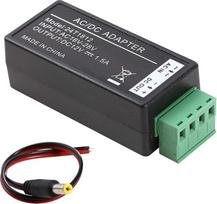 UHPPOTE Energieversorgung Adapter Konverter AC16-28V nach DC12V Für das CCTV Sicherheitssystem