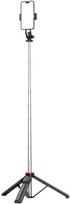 Wozinsky Asmenukių lazda WC1Y3S telescopic tripod 1.3m with phone holder – juodos spalvos