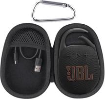 "Aenllosi" kietasis dėklas, suderinamas su "JBL Clip 5" "Bluetooth" garsiakalbio dėklu, JBL nešiojamo vandeniui atsparaus dulkėms garsiakalbio dėklas (tik krepšys) (juodas)