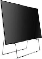 "EVA SOLO Carry" televizoriaus stovas 87 x 36 x 35 cm televizoriaus stovas plokščiaekraniams televizoriams iki 40-65 colių televizoriaus stovas "Easel" stilius Lengvai ir greitai reguliuojamas interjeras Daniškas dizainas Nerūdijantis plienas