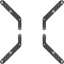 "Part King" 300x300 arba 400x400 VESA adapterio rankenos, skirtos konvertuoti 200x100 arba 200x200 televizoriaus sieninį laikiklį