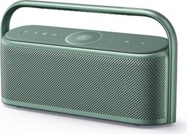 "soundcore Motion x600" "Bluetooth" garsiakalbis, garsiakalbių dėžutės "Bluetooth" su "Hi-Res Spatial Audio" 50 W erdvinio garso IPX7 apsauga nuo vandens 12 valandų atkūrimo "Pro EQ" nešiojimo rankena AUX-IN (žalias)