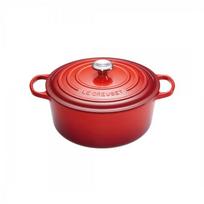 Le Creuset Signature Roaster round 24cm cherry red (21177240602430)
