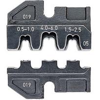 Knipex 97 49 05 Crimpeinsatz Unisolierte, offene Steckverbinder Steckerbreite 2.8/6.3 mm 0.5 bis 6 mm² Passend für Marke 97 43 200, 97 43 E, 97 43 E
