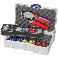 Knipex wire end ferrule assortment Twistor16 1191 pcs.0.5-16 mm in systainer