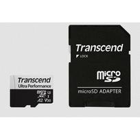 Transcend 340S - Flash-Speicherkarte - 64GB - A2 / Video Class V30 / UHS-I U3 / Class10 - microSDXC (TS64GUSD340S)