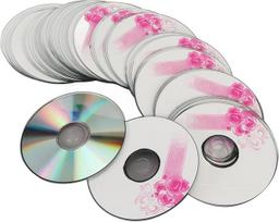 Tušti kompaktiniai diskai muzikai įrašyti, tušti CD-R diskai, 52 x 730MB, didelės talpos, suderinami su daugeliu CD-R diskų, skirti skaitmeniniams vaizdams saugoti ir