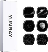 YUNRAY Galaxy projektoriaus ekrano rinkinys, 6 Ultra HD skaidrės tikroviškam žvaigždėtam dangui ir rūko projekcijoms, suderinamas su Galaxy projektoriumi Pro ir modeliu (SKE-TKQ01 ir BL-DQY02)