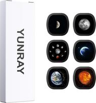 YUNRAY Galaxy projektoriaus ekrano rinkinys, 6 Ultra HD skaidrės, skirtos tikroviškam žvaigždėtam dangui ir rūko projekcijoms, suderinamos su Galaxy projektoriumi Pro ir modeliu (SKE-TKQ01 ir BL-DQY02)