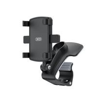 Telefono laikiklis Automobilio laikiklis prie skydelio nuo saulės arba prie prietaisų skydelio krašto, laikiklis 6.7-9.5cm: Xo C171 - Juoda