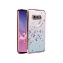 Aizmugurējais vāciņš iLike Samsung Galaxy S10E G970 Flower Rose Gold 5900217289166 GRGS10EG970FRRG (5900217289166)