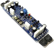 "Lillyelectronics" mono AB klasės L12-2 galios stiprintuvo mazgas 120 W + -55 V be radiatoriaus
