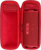 "Peyyargo" kietas apsauginis dėklas, suderinamas su JBL Flip 7/ Flip 6/ Flip 5 nešiojamaisiais garsiakalbiais (raudonas)