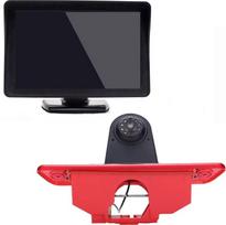 12 mm Lens CMOS Reversing Camera + 4.3 Inch TFT LCD Screen Car Monitor Brake Light Car Roof Reversing Camera for Peugeot Expert / Fiat Scudo / Citroen Jumpy 2007-2016