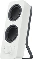 Logitech Z207 Wireless PC speakers, Bluetooth, stereo sound, 10 watts peak power, 3.5mm input, headphone jack, Easy-Switch feature, EU plug, PC / TV / Tablet / Mobile - White