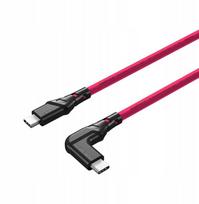 „Mathorn“ foto kabelis „Mathorn MTC-511M“ 5 m 10Gbps 60 W USB C-C90 rausvai raudonas
