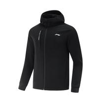 Li-Ning Comfortable Casual Simple Versatile Hooded Zip Letter Jacket Men Jacket AWDVD39-2 M