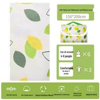 Thickened Waterproof Outdoor Picnic Mat: Camping, Beach, Tent, Lawn & Moisture-Proof Cushion 100x150 cm, Seats 2-4, Lays 2