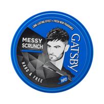 Gatsby Plaukų Fiksavimo Vaškas Stiprus & Laisvas 75g Netvarkingas Susigarbanotas Stilius Nelipnus Galima Fiksuoti Iš naujo Lengvai Nusiplaunantis Vyrams