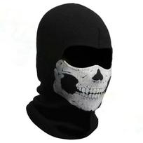 Bicycle Balaclava Full Face Mask Skull Print Motorcycle Full Face Mask Windproof Skiing Head Neck Warmer Bicycle Helmet Liner One size