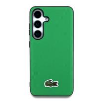 Lacoste Iconic Petit Pique Woven Logo MagSafe Case for Samsung Galaxy S25