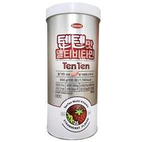 Hanmi TenTen Multivitaminai kramtomieji – Braškių skonio (400g / 100 tablečių)