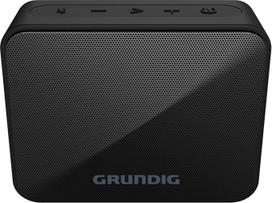 "Grundig GBT Solo Black" - "Bluetooth" garsiakalbis, 30 m atstumas, veikia daugiau nei 20 valandų. Grojimo laikas