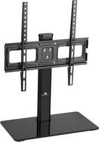 "Maclean MC-450" TV stovas 32-65 colių QLED LCD LED OLED plazminiams televizoriams iki maks. 40 kg VESA 400 x 400 Reguliuojamas aukštis