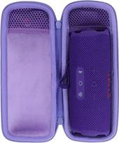 "Peyyargo" kietas apsauginis dėklas, suderinamas su JBL Flip 7/ Flip 6/ Flip 5 nešiojamaisiais garsiakalbiais (violetinės spalvos)