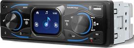 "Rimoody" 1 DIN automobilinis radijo imtuvas su "Bluetooth", 2,17 colių TFT ekranas, automobilinis 1 DIN radijo imtuvas su "Bluetooth" laisvų rankų įranga, "Bluetooth" FM radijas, "EQ USB/AUX/U-Disk/TF Card", C tipo greitojo įkrovimo laiko ekranas, SWC