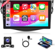 2G 64G Android 13 automobilinis radijas Toyota RAV4 2007-2012 m. 9 colių jutiklinio ekrano automobilinis radijas su belaidžiu Carplay Android automobiline navigacija GPS Mirror Link Bluetooth FM/RDS radijas WiFi USB+ atbulinės eigos kamera