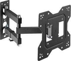 Allcam L293SS Universalus pasukamas televizoriaus sieninis laikiklis, skirtas 19-32 colių LCD/LED televizoriams su nemokamu 360° posvyriu ir 12° pakreipimu, maksimalus VESA 200x200 mm, išlaiko iki 20 kg svorį