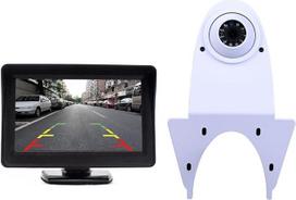 Galinio vaizdo kamera Automobilio galinio vaizdo kamera su naktiniu matymu 12 LED 170° kampu Vandeniui atspari atbulinės eigos sistema + 4,3 colių LCD automobilio monitorius Citroen Berlingo Jumper Jumpy Nemo Dacia Dokker Van Nissan Navara HD