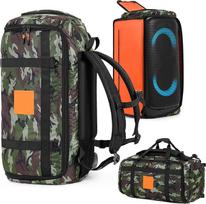 Kuprinė / nešiojamojo "Bluetooth" garsiakalbio krepšys JBL PARTYBOX 320 "Bluetooth" garsiakalbiui Lengvas patogus kelioninis lauko nešiojamas krepšys, kamufliažas, modernus
