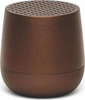 Lexon Mino+ Bluetooth Speaker, Rechargeable, Compatible with TWS (Aluminium) (Bronze)