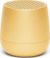 Lexon Mino+ Bluetooth Speaker, Rechargeable, Compatible with TWS Technology (Aluminium) (Light Yellow)