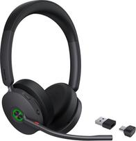 Yealink BH 74 UC ausinės - "Bluetooth", hibridinis ANC, 32 val. pokalbių laikas, USB-C/A, 50 m atstumas