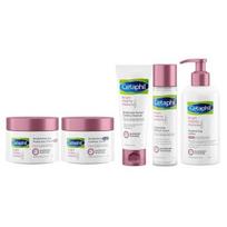 Cetaphil Bright Healthy Reveal Creamy Cleanser 100gm, Toner 150ml,Protection Cream, 50ml, Body Lotion, 245 g white