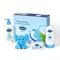 Cetaphil Baby Dovanų rinkiniai su minkštu žaislu | Cetaphil Baby Švelnus prausiklis  (230 ml), Cetaphil kūdikių losjonas (400 ml),  Švelnus kūdikių muilas (75 g)