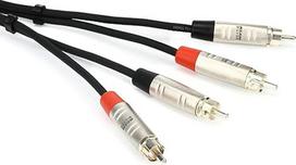"Hosa" HRR-003X2 "Dual REAN RCA" - "Dual REAN RCA Pro Stereo" jungiamasis kabelis, 3 pėdos