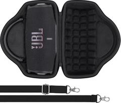 Aenllosi für JBL Charge 6 Bluetooth-Lautoradaras Hartschalen-Tragetasche mit Schulterriemen, Schwarz, nur Tasche