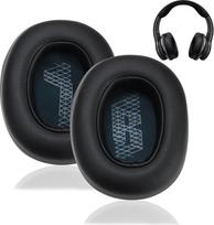 Ersatz-Ohrpolster für JBL Live 650BTNC, 660BTNC, Over-Ear-Kopfhörer, Schwarz, verbesserte Memory-Schaum-Ohrpolster, Ersatz-Ohrpolster, Leder-Ohrpolster, 2 Stück