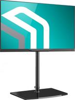 ONKRON TS5065-B TV stovas Reguliuojamo aukščio grindų stovas, skirtas 30-60 colių ekranams iki 41 kg, maksimalus VESA 400 x 400 mm / TV stovas juodas