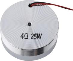 Resonance Speaker 50 mm 2 Inch All-Frequency Resonance Speaker Vibration Round, Strong Bass Vibration Speaker (4Ω 25 Watt)