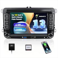SIXWIN 8 branduolių 6+128G Android 13 Carplay/Android Car/DSP automobilinis radijas VW Golf 5 6 Touran Polo, 7 colių jutiklinis ekranas Bluetooth 5.0 su DSP WiFi GPS FM RDS radijas Mirror Link 2USB + 32 juostų ekvalaizeris