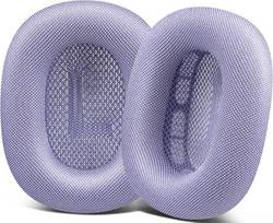 SOPROM ausų pagalvėlės "Airpods Max" ausinėms per ausis Ausų pagalvėlės su patvariu tinkleliu iš minkštų putų - violetinės spalvos